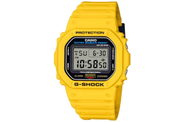 Yellow Bezel and Strap Digital DW5600REC-9