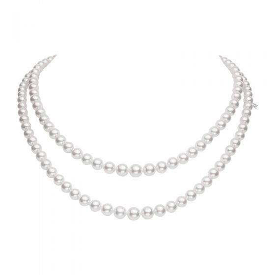 Everyday Essential Double Strand Akoya Necklace