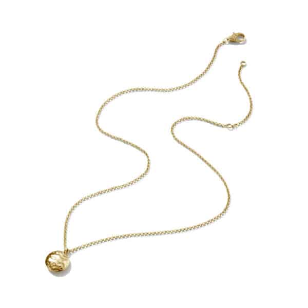 Reticulated Pendant Necklace