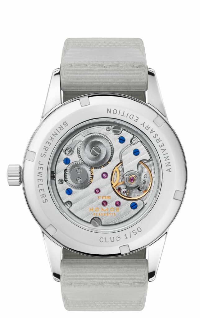 Nomos 50 in house alpha movement watch