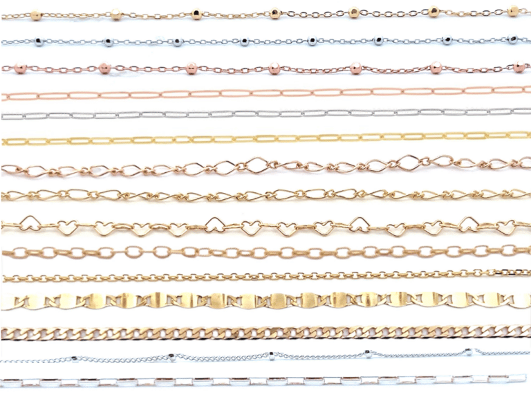 Permanent bracelet options at Brinker's Jewelers
