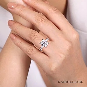 ER15840E12W83JJ-6 Gabriel 3-carat diamond engagement ring