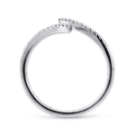 Elegant silver ring with delicate gemstones, perfect for engagements, anniversaries, or everyday wear.