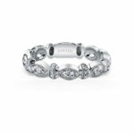 Elegant diamond ring by Kirk Kara, blending classic and modern designs for timeless sophistication.