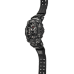 Durable G-Shock digital watch with analog functionality, rugged design, and advanced weather features.