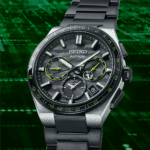 Sleek Seiko Astron watch with advanced GPS technology and stylish stainless steel design.