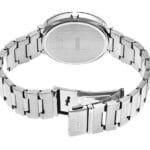 Elegant Seiko stainless steel watch with intricate craftsmanship and polished bracelet design.