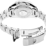 Premium Seiko diving watch with stainless steel case, sapphire crystal, and 200m water resistance.