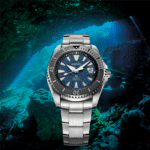 Seiko divers watch in stunning underwater scene, showcasing durability and style for adventurers.
