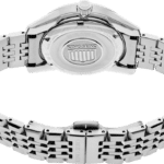 Elegant KING SEIKO watch in polished stainless steel, showcasing craftsmanship and timeless design.