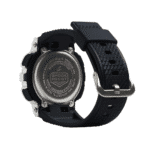 Casio G-Shock watch with durable design, shock and water resistance, and textured rubber strap.