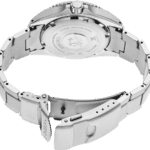 Stylish titanium Seiko watch with a modern design and durable sapphire crystal.