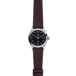 Elegant Tudor watch with stainless steel case and leather strap, showcasing luxurious design and functionality.