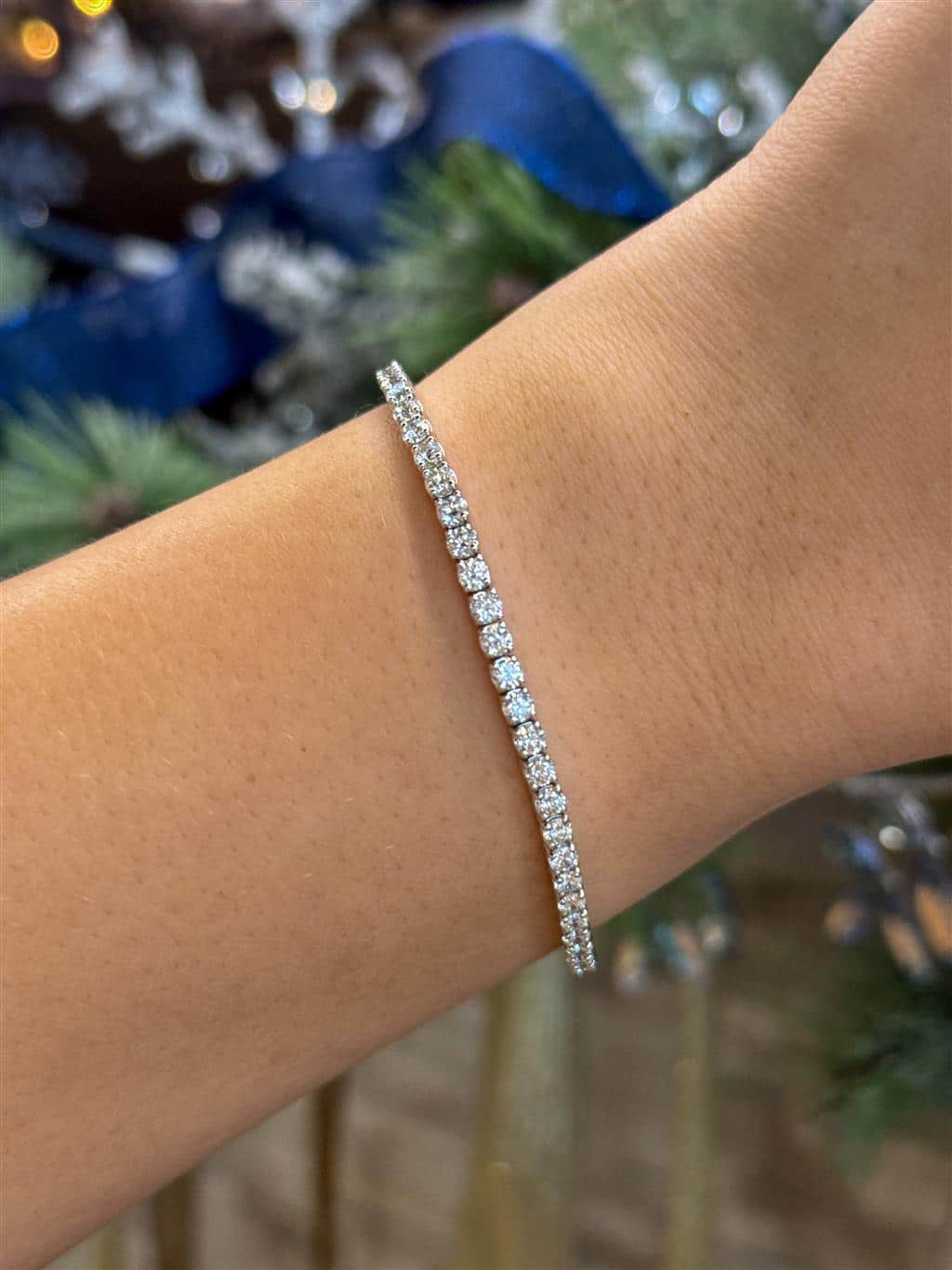 White gold tennis discount