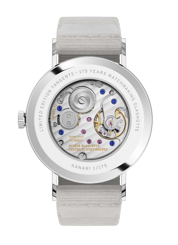 Limited edition Nomos Glashütte watch showcasing exquisite craftsmanship and intricate movement design.
