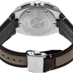 Limited edition Seiko GPS Solar watch with titanium case and elegant leather strap.