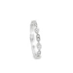 Elegant silver ring with intricate design, sparkling stones, and vintage charm for timeless beauty.