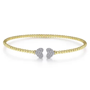 14K-White-Yellow-Gold-Bujukan-Diamond-Hearts-Split-Bangle_BG4253-62M45JJ-1