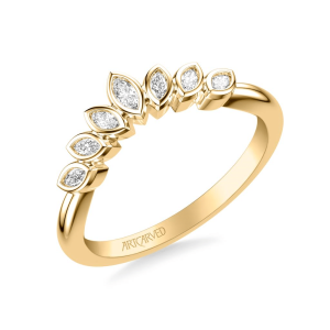 Elegant gold ring with sparkling marquise diamonds, perfect for formal occasions and engagements.