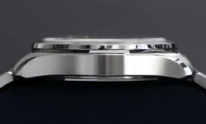 Elegant stainless steel watch showcasing premium craftsmanship and modern design details.