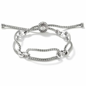 Classic Chain Link Pull Through Bracelet