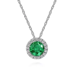 Gabriel-14K-White-Gold-Emerald-and-Diamond-Halo-Pendant-Necklace_NK2824W45EA-1