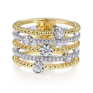 Gabriel-14K-White-Yellow-Gold-Five-Row-Bujukan-Ball-and-Diamond-Station-Ring_LR51662M45JJ-1