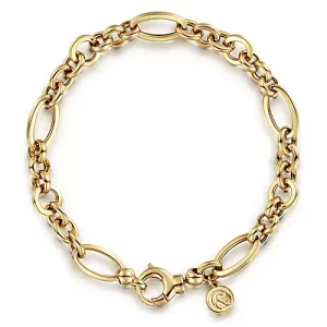 Gabriel-14K-Yellow-Gold-Figaro-Link-Chain-Bracelet_TB4572-7Y4JJJ-1