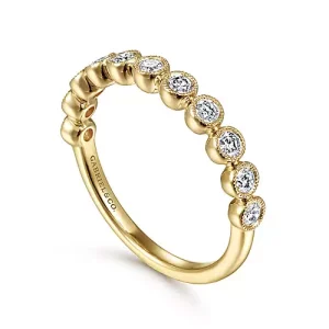 Gabriel-14K-Yellow-Gold-Millgrain-Bezel-Diamond-Stackable-Ring_LR51932Y45JJ-3