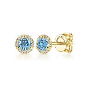 Gabriel-14k-yellow-gold-round-cut-diamond-halo--swiss-blue-topaz-stud-earrings_EG12372Y45BT-1