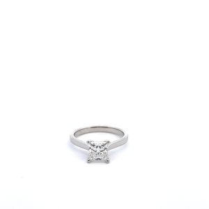 Platinum Solitaire Forevermark Engagement Ring