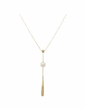 14kt Yellow Gold Cultured Pearl Fashion Pendant