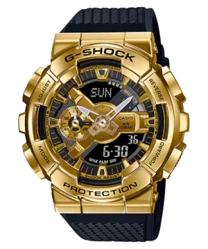 Stainless Steel/Resin Black/Gold Index GM-110 Series Watch GM110G-1A9
