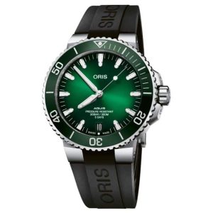 AQUIS DATE CALIBRE 400 – GREEN DIAL