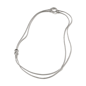 Sterling Silver 1.8mm Love Knot Necklace