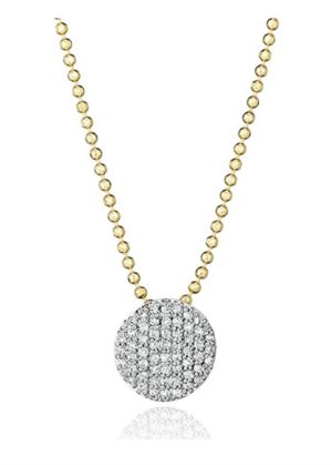 Mini Infinity Necklace 14K Yellow Gold