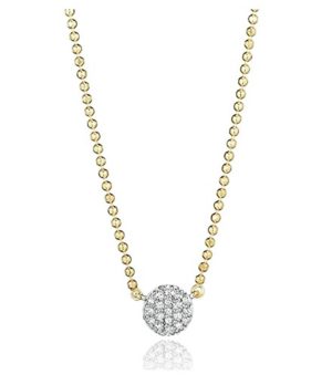 Micro Infinity Necklace 14K Gold