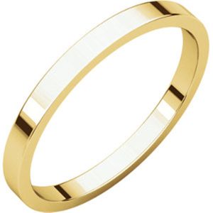 Gold Wedding Band  -  GTS & LDS