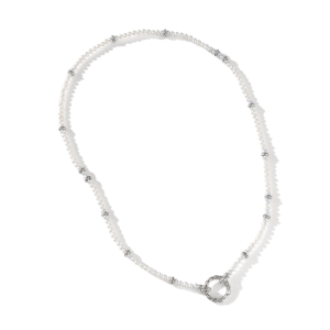 Sterling Silver 3-3.5mm Freshwater Pearl Necklace