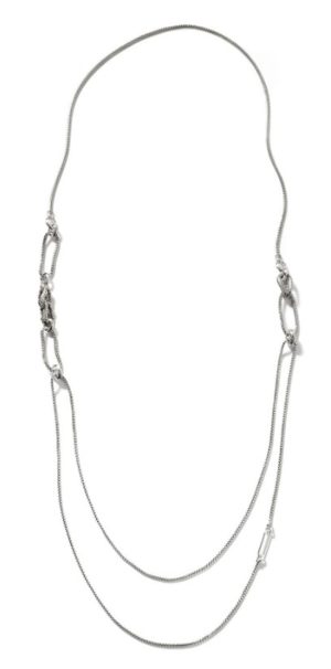 Sterling Silver Asli Classic Chain 40" Necklace