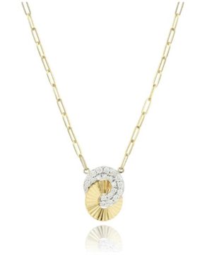 Mini Interlocking Aura Necklace
