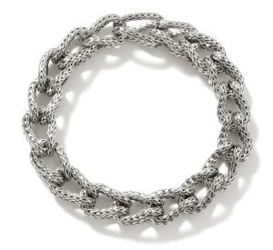 Sterling Silver Asli Classic Chain 10.5mm Bracelet