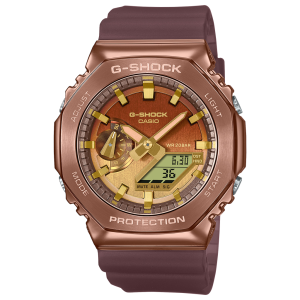 Gold Index Dial/Digital 2100 Series Watch GM2100CL-5A